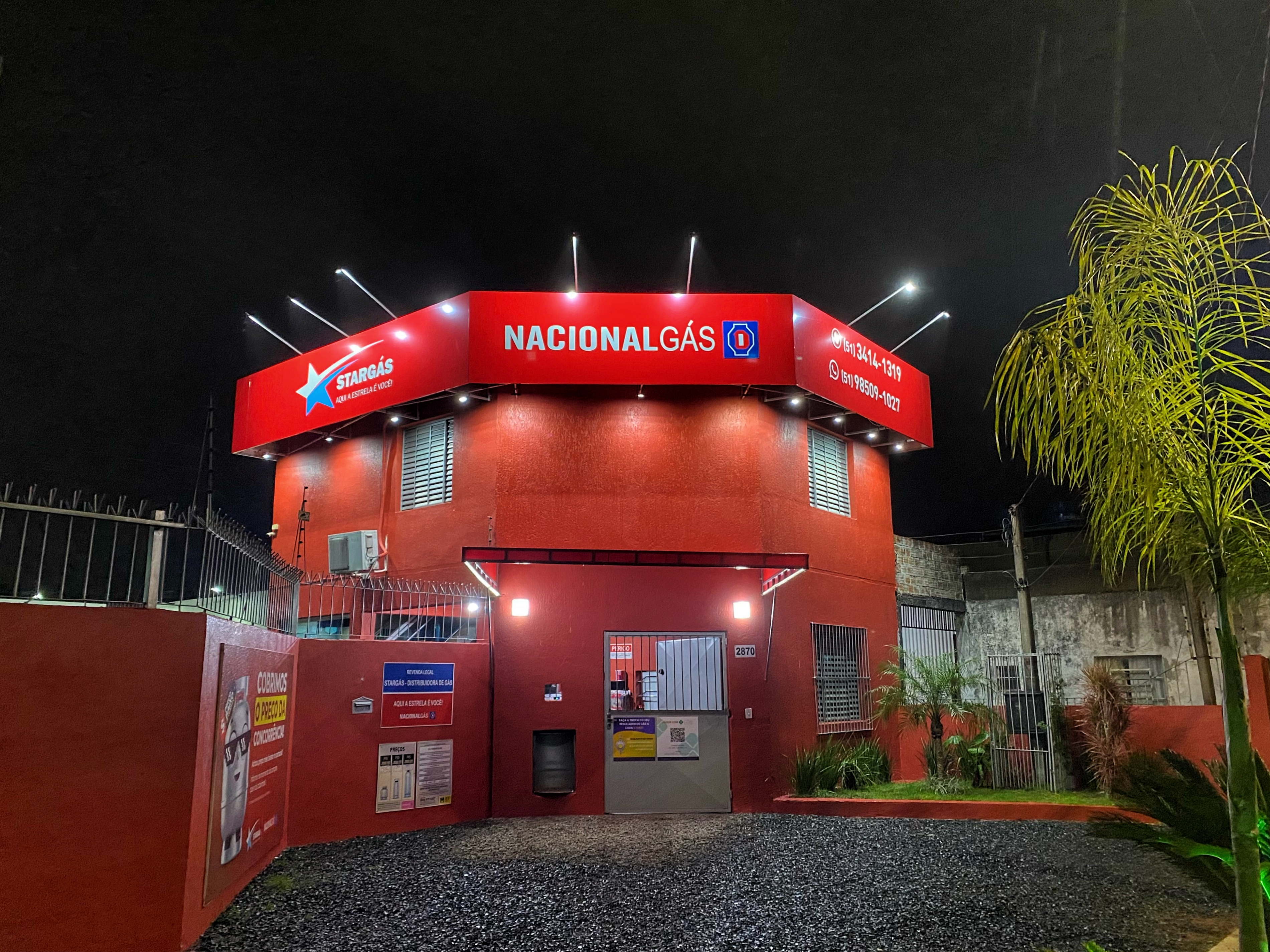 Revenda de gás StarGás em Porto Alegre - Av. Bernardino Silveira Amorim, 2870
